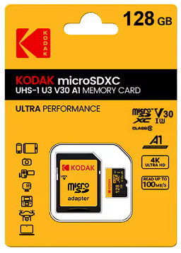 Kodak SD-Kort – 32/64/128 GB