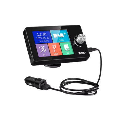 NordicSound™ DAB+ Adapter med 2,8" skjerm og Bluetooth